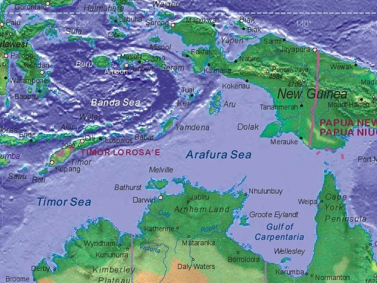 Darwin Ocean Currents Interactive Live Map