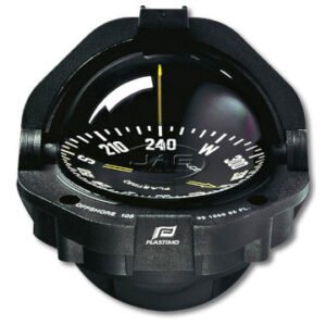 Offshore Black Powerboat Compass