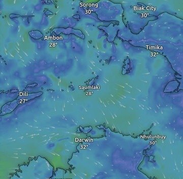 Interactive Live Maps - Darwin Wind Live Interactive Map