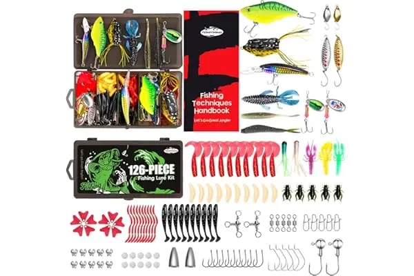 Fishing Lures, Tackle Box & Tackle