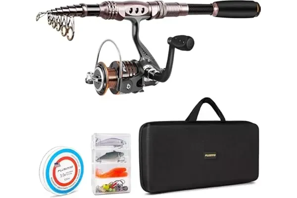 PLUSINNO Fishing Rod and Reel Combos