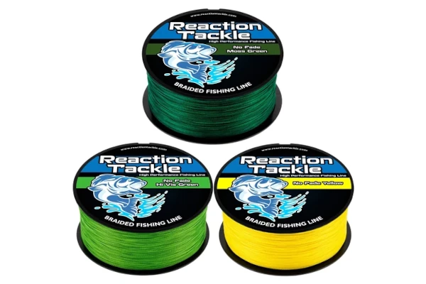 Reaction Tackle Braided Fishing Line
